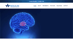 Desktop Screenshot of nexalin.com
